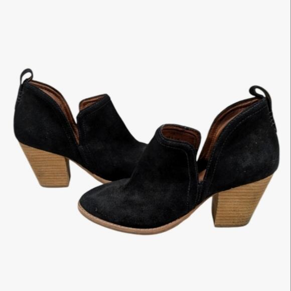 Jeffrey Campbell Rosalee Suede Ankle Booties EUC $160 Size 9   S3091 - Picture 9 of 13